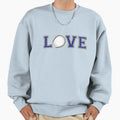 Love Hurling Blue Varsity Typographic Sweatshirt - Graphic Print for Adults - T-Shirt, Sweatshirt, Hoodie