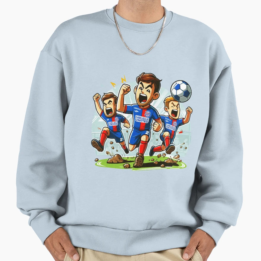 Carlisle United Sweatshirt - Novelty Apparel Unisex - T-Shirt, Sweatshirt, Hoodie