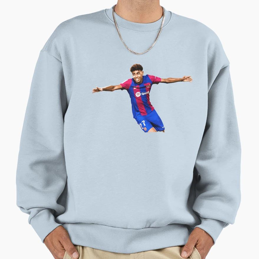 Lamine Yamal Sweatshirt - Graphic Print Men Women - T-Shirt, Sweatshirt, Hoodie