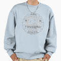 Born To Play Football Forced To Go Sweatshirt - Minimalist Print Men Women - T-Shirt, Sweatshirt, Hoodie