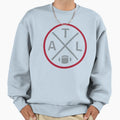 Atlanta Football Emblem Atl Sweatshirt - Aesthetic Graphic for Adults - T-Shirt, Sweatshirt, Hoodie