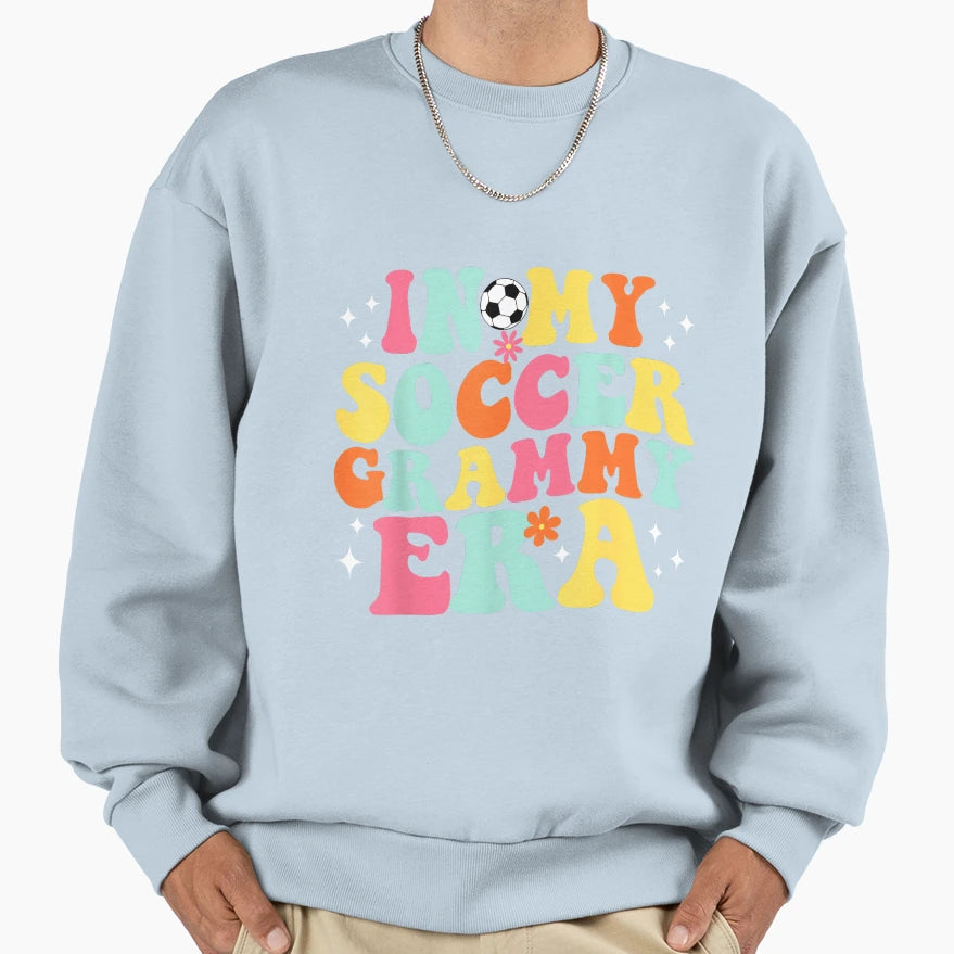 My Soccer Grammy Era Game Day Sweatshirt - Custom Art Print for Adults - T-Shirt, Sweatshirt, Hoodie