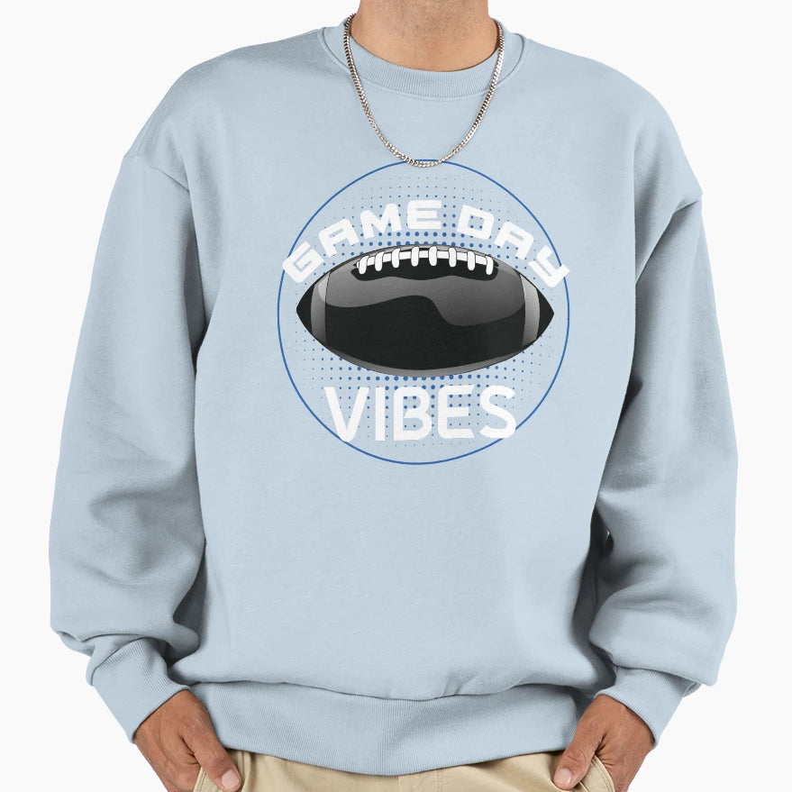 Copy Game Day Vibes Sweatshirt - Unique Graphic for Adults - T-Shirt, Sweatshirt, Hoodie