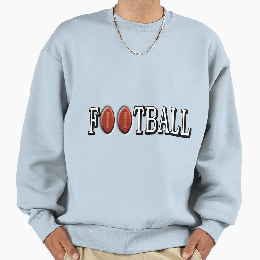Football Is My Favorite Sport Sweatshirt - Unique Graphic for Adults - T-Shirt, Sweatshirt, Hoodie