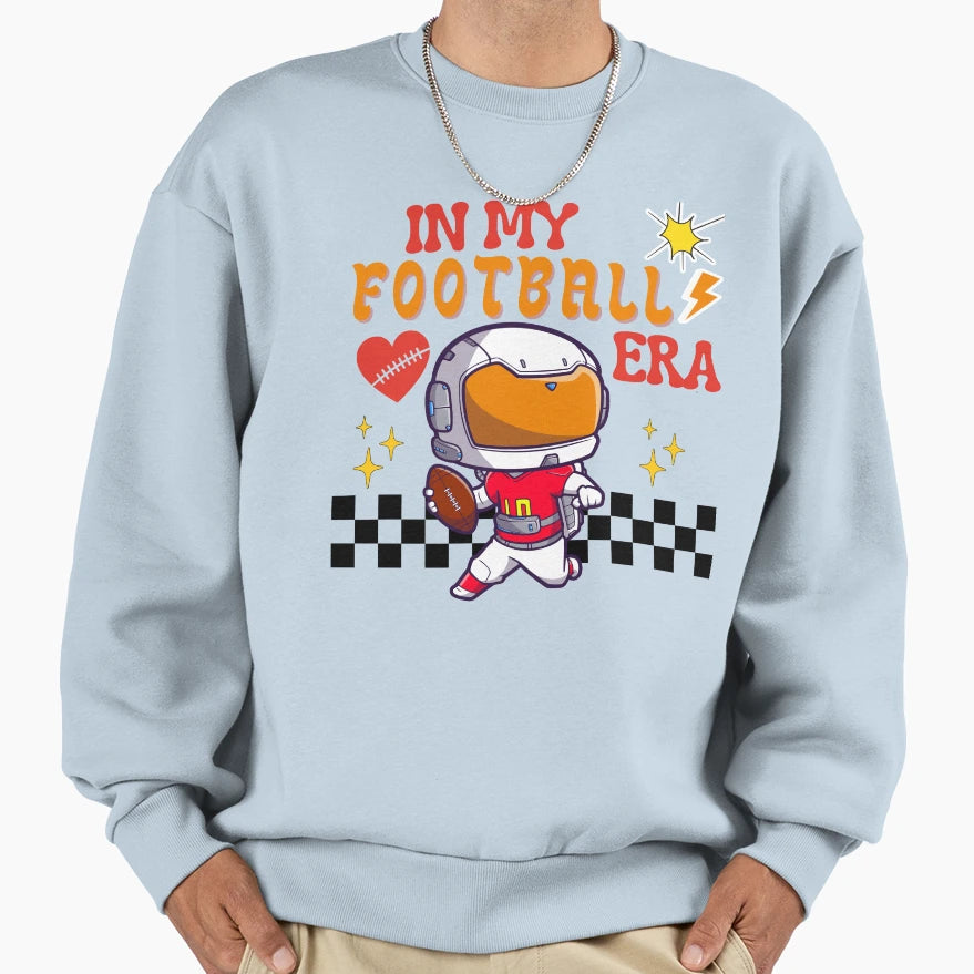 My Football Mom Era 2024 Sweatshirt - Aesthetic Graphic for Adults - T-Shirt, Sweatshirt, Hoodie