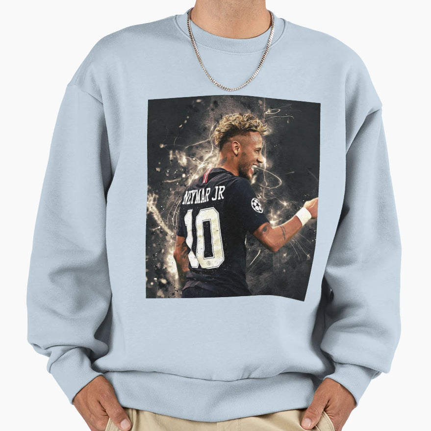 Neymar Sweatshirt - Aesthetic Graphic Men Women - T-Shirt, Sweatshirt, Hoodie