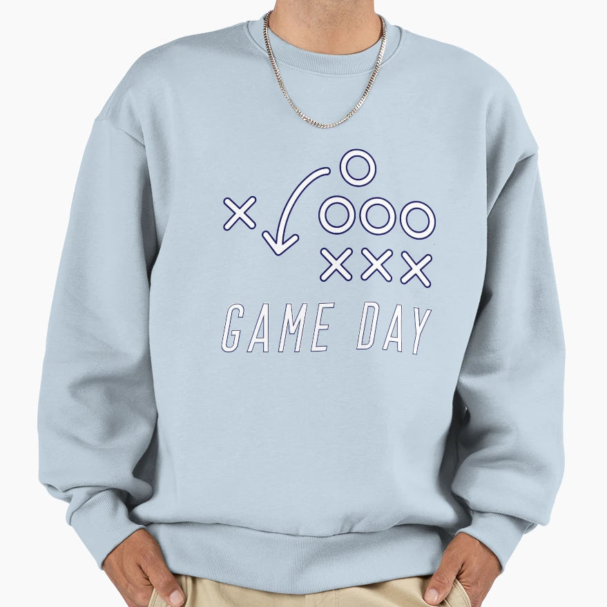 Game Day Sweatshirt - Minimalist Print for Adults - T-Shirt, Sweatshirt, Hoodie