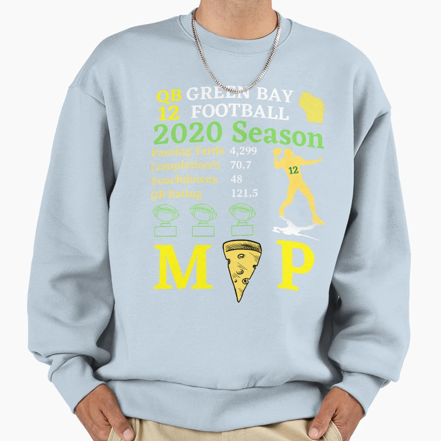 Green Bay Football Packer Backer Sweatshirt - Minimalist Print for Adults - T-Shirt, Sweatshirt, Hoodie
