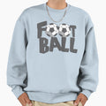 Football Soccer Balls Sweatshirt - Trendy Graphic for Adults - T-Shirt, Sweatshirt, Hoodie