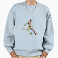 Soccer Sweatshirt - Custom Art Print Men Women - T-Shirt, Sweatshirt, Hoodie