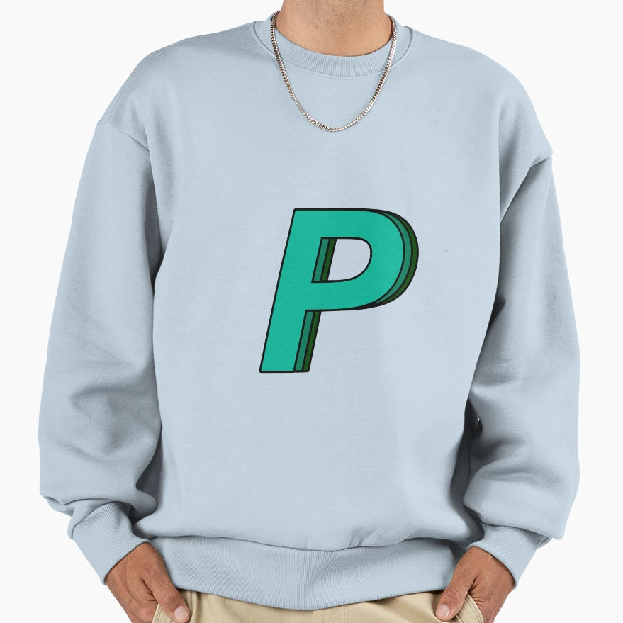 Green P Sweatshirt - Novelty Apparel for Adults - T-Shirt, Sweatshirt, Hoodie