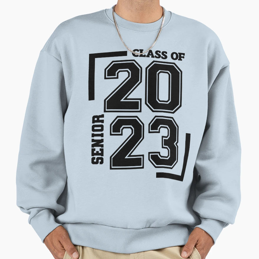 Seniors Class 2023 Graduation Sweatshirt - Novelty Apparel Men Women - T-Shirt, Sweatshirt, Hoodie