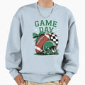 Coquette Bow Football Game Day Sweatshirt - Casual Everyday Wear Unisex - T-Shirt, Sweatshirt, Hoodie