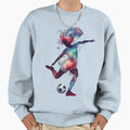 Soccer Sweatshirt - Custom Art Print Men Women - T-Shirt, Sweatshirt, Hoodie