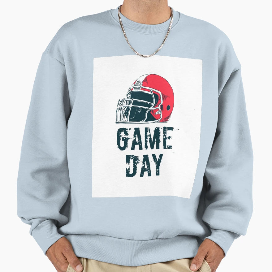 Game Day Sweatshirt - Unique Graphic for Adults - T-Shirt, Sweatshirt, Hoodie