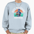 Busy Watching Football Sweatshirt - Aesthetic Graphic Men Women - T-Shirt, Sweatshirt, Hoodie