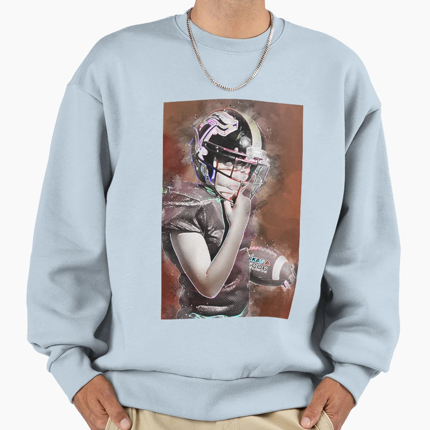 American Football Sweatshirt - Streetwear Style Unisex - T-Shirt, Sweatshirt, Hoodie