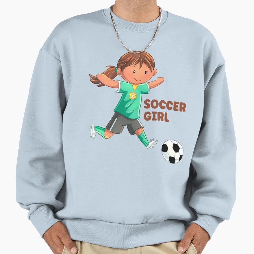 Soccer Sweatshirt - Minimalist Print for Adults - T-Shirt, Sweatshirt, Hoodie