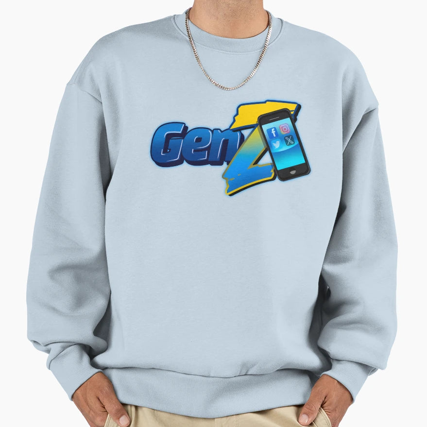 Genz Sweatshirt - Custom Art Print for Adults - T-Shirt, Sweatshirt, Hoodie