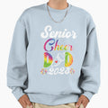 Senior Cheer Dad 2023 Tie Dye Sweatshirt - Streetwear Style Unisex - T-Shirt, Sweatshirt, Hoodie
