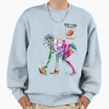 American Football Player Sweatshirt - Trendy Graphic Unisex - T-Shirt, Sweatshirt, Hoodie