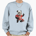 Panda Gridiron Champ 3D American Sweatshirt - Graphic Print Unisex - T-Shirt, Sweatshirt, Hoodie