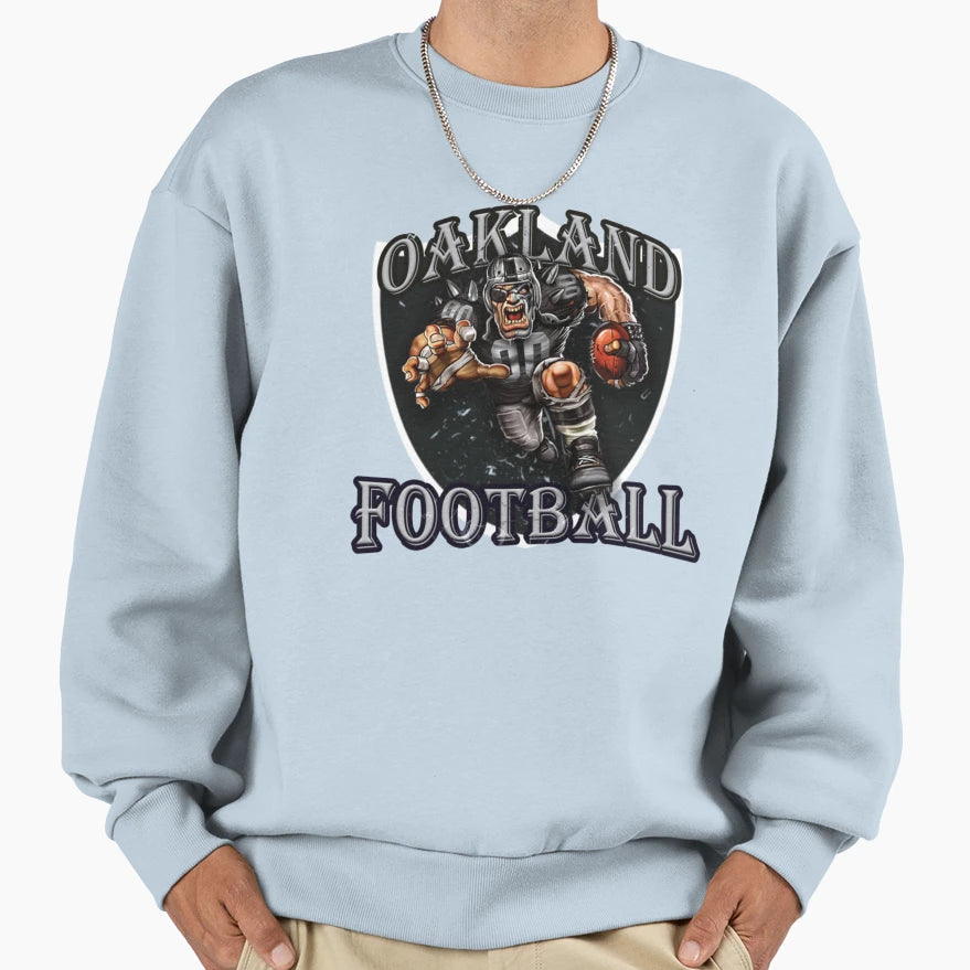 Oakland Football Detroit Football Sweatshirt - Aesthetic Graphic Men Women - T-Shirt, Sweatshirt, Hoodie