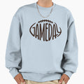 Gameday Dark Brown Football Sweatshirt - Novelty Apparel Unisex - T-Shirt, Sweatshirt, Hoodie