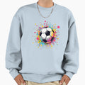 Soccer Ball Sweatshirt - Casual Everyday Wear for Adults - T-Shirt, Sweatshirt, Hoodie