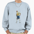 Brazilian Football Player From Milano Sweatshirt - Trendy Graphic Men Women - T-Shirt, Sweatshirt, Hoodie