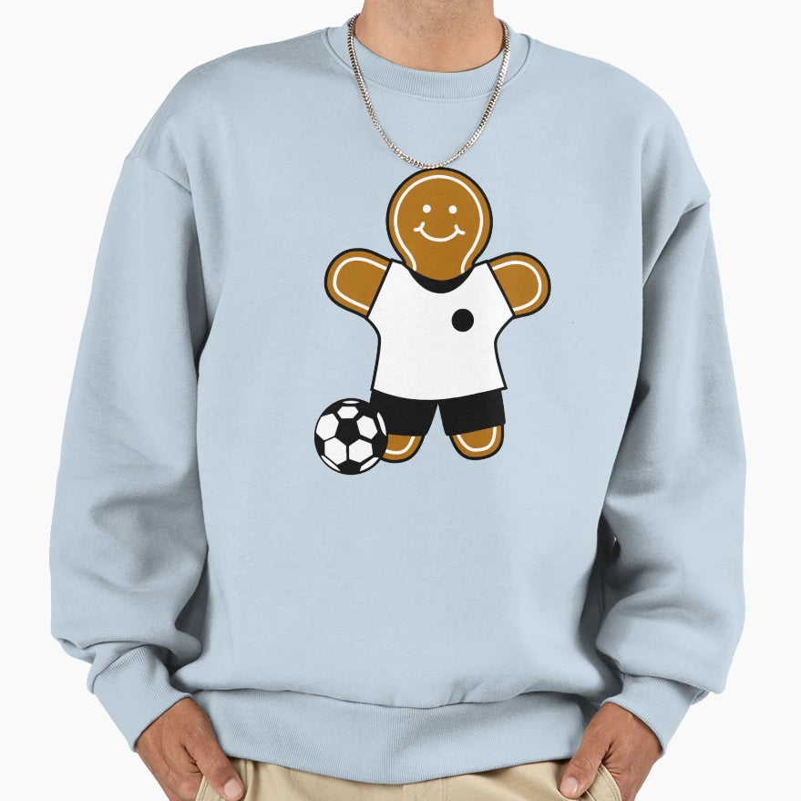 Gingerbread Soccer Sweatshirt - Unique Graphic for Adults - T-Shirt, Sweatshirt, Hoodie