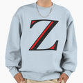 Letter Z Black And Red Sweatshirt - Fun Novelty Design for Adults - T-Shirt, Sweatshirt, Hoodie