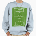 Football Field Soccer Field Sweatshirt - Minimalist Print for Adults - T-Shirt, Sweatshirt, Hoodie