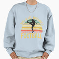Just Who Loves Football Sweatshirt - Minimalist Print for Adults - T-Shirt, Sweatshirt, Hoodie