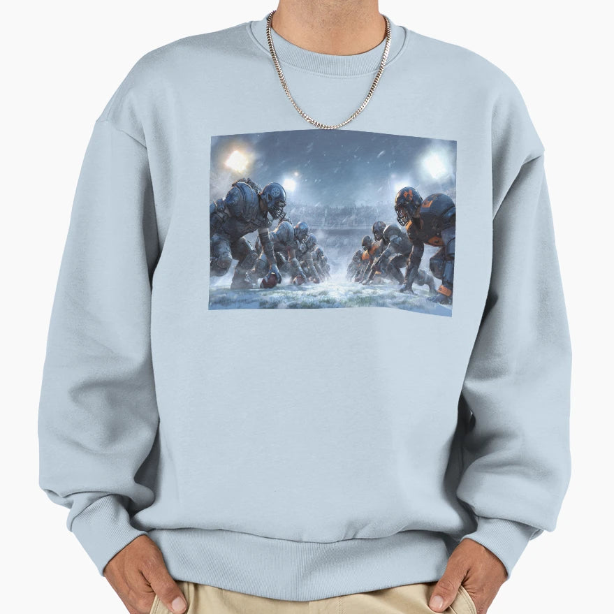 Frozen Showdown Sweatshirt - Unique Graphic Unisex - T-Shirt, Sweatshirt, Hoodie