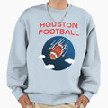 Houston Football Sweatshirt - Casual Everyday Wear for Adults - T-Shirt, Sweatshirt, Hoodie