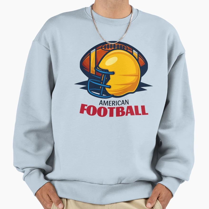 Football 03 Sweatshirt - Unique Graphic for Adults - T-Shirt, Sweatshirt, Hoodie