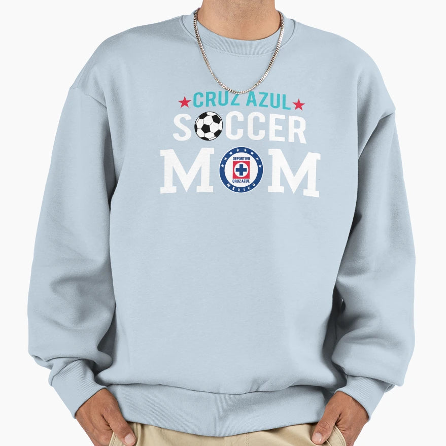 Cruz Azul Mexican Team Soccer Sweatshirt - Casual Everyday Wear for Adults - T-Shirt, Sweatshirt, Hoodie