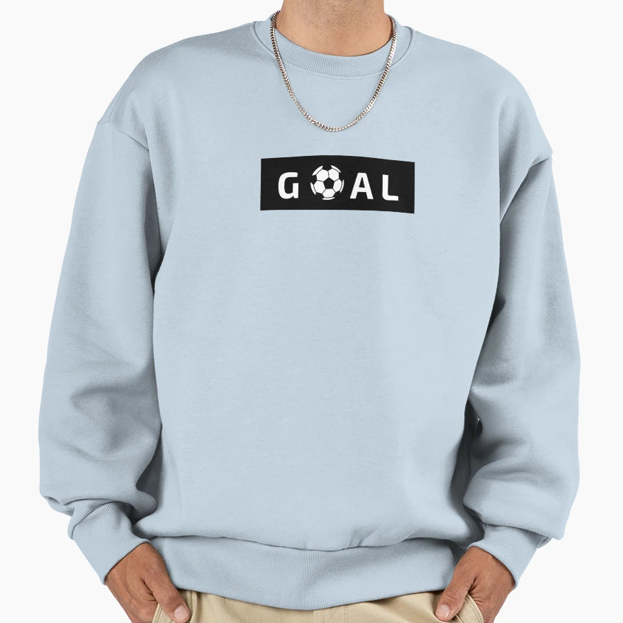 Goal Football Sweatshirt - Graphic Print Men Women - T-Shirt, Sweatshirt, Hoodie