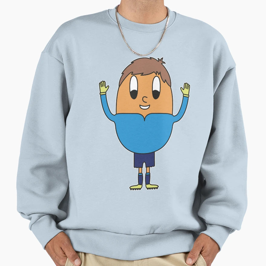 Soccer Goalkeeper Egg Sweatshirt - Custom Art Print Unisex - T-Shirt, Sweatshirt, Hoodie