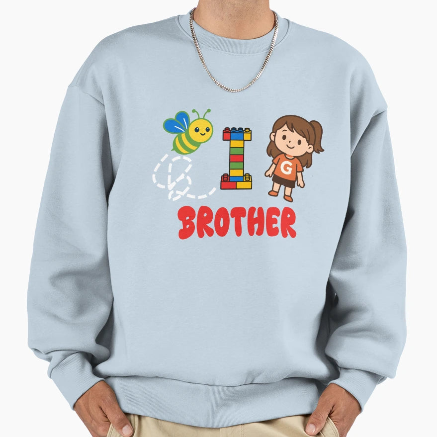 Bold Promoted To Big Brother Sibling T-Shirt - Unique Graphic Men Women - T-Shirt, Sweatshirt, Hoodie