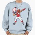 Dabbing Football Player Sports Lover T-Shirt - Custom Art Print Men Women - T-Shirt, Sweatshirt, Hoodie