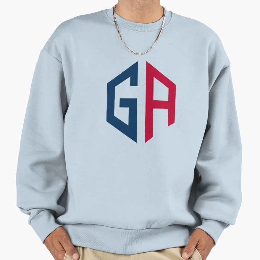 Georgia State Abbreviation Sweatshirt - Streetwear Style Men Women - T-Shirt, Sweatshirt, Hoodie