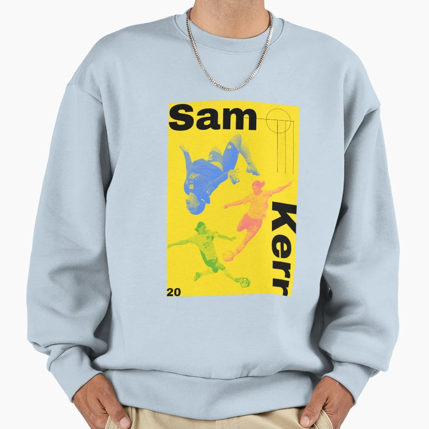 Sam Kerr 20 Sweatshirt - Fun Novelty Design for Adults - T-Shirt, Sweatshirt, Hoodie