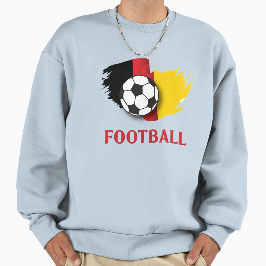 Its Football Time Its Time Football Sweatshirt - Novelty Apparel for Adults - T-Shirt, Sweatshirt, Hoodie