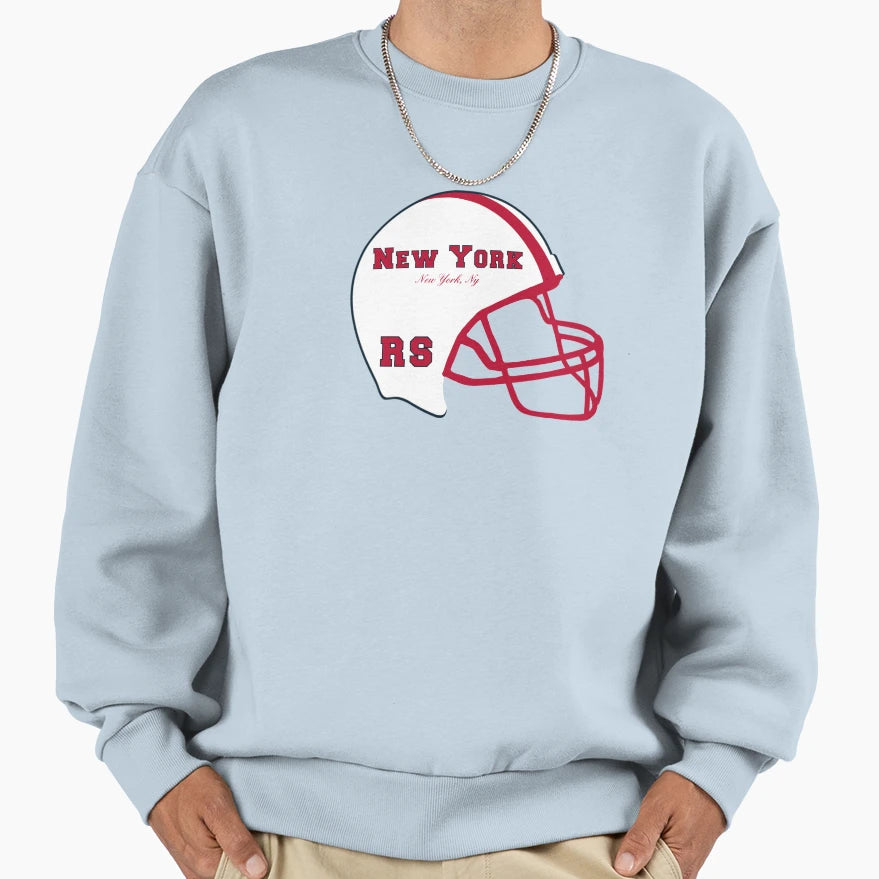 New York Ny Football Logo Sweatshirt - Casual Everyday Wear for Adults - T-Shirt, Sweatshirt, Hoodie