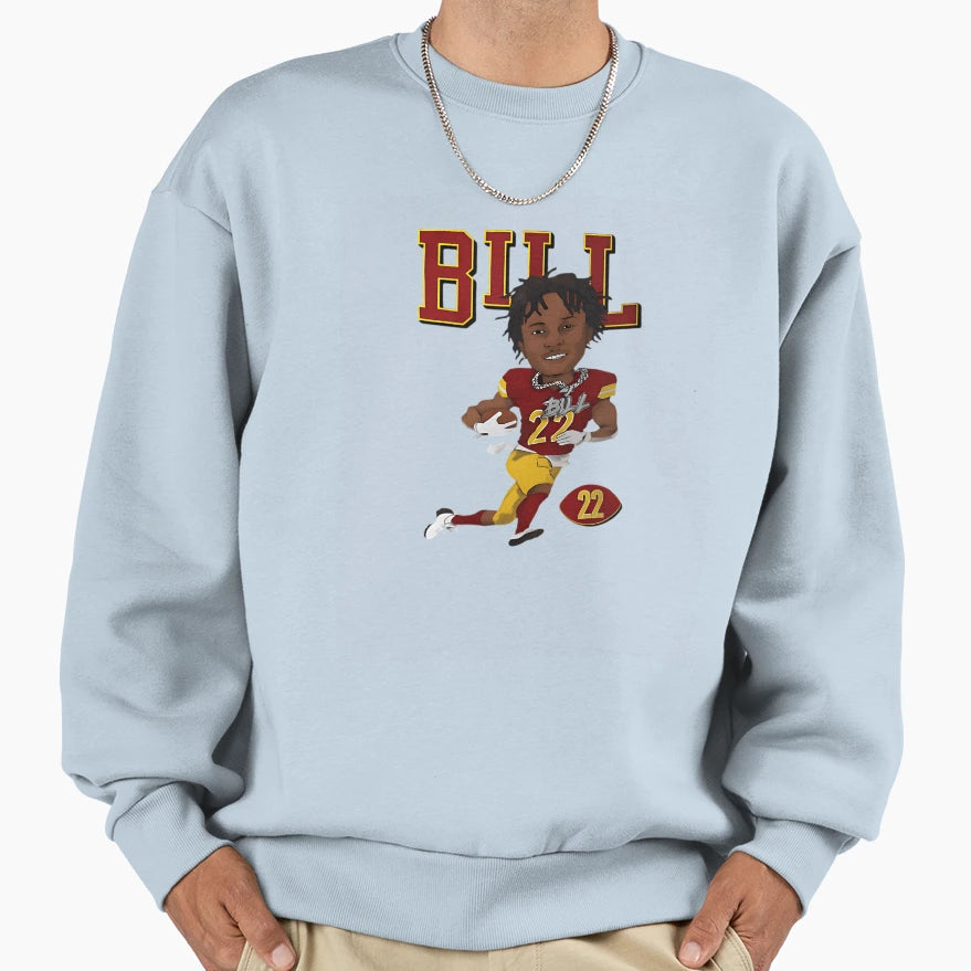 Funny Jacory Croskey Merritt Bill Sweatshirt - Custom Art Print Men Women - T-Shirt, Sweatshirt, Hoodie