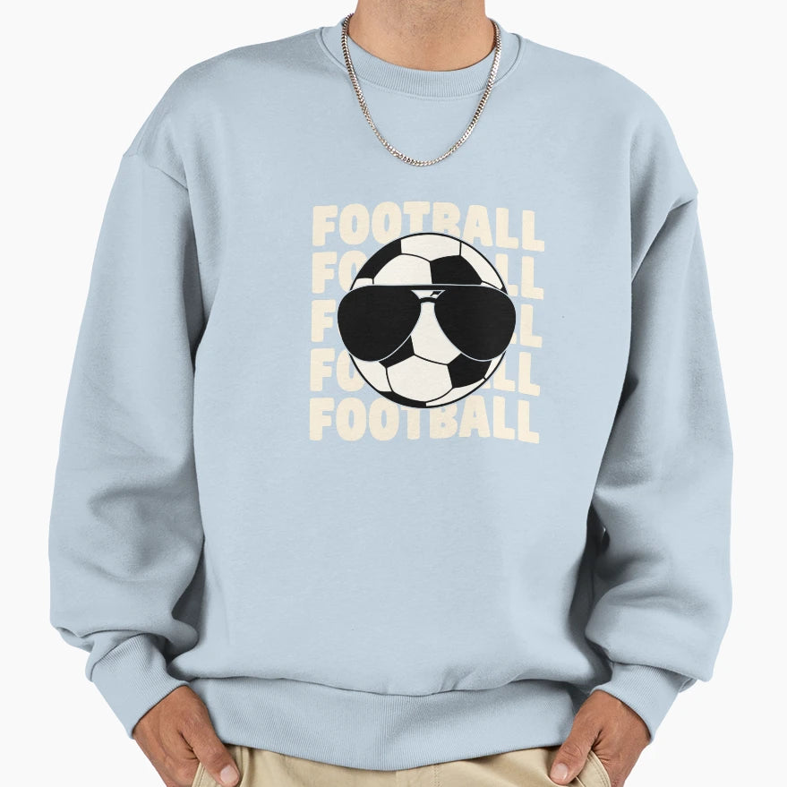 Soccer Ball Player Funny Athlete Sweatshirt - Novelty Apparel Men Women - T-Shirt, Sweatshirt, Hoodie