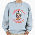 Future All Star Football Player Sweatshirt - Fun Novelty Design for Adults - T-Shirt, Sweatshirt, Hoodie