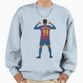 Lamine Yamal Rising Star Sweatshirt - Graphic Print Unisex - T-Shirt, Sweatshirt, Hoodie